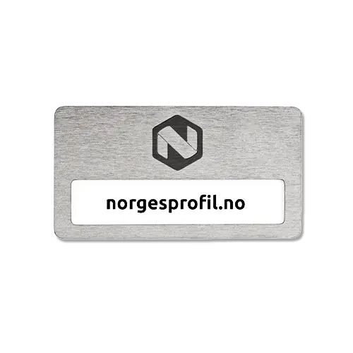 Listevisningsbilde for kategorien Navnskilt