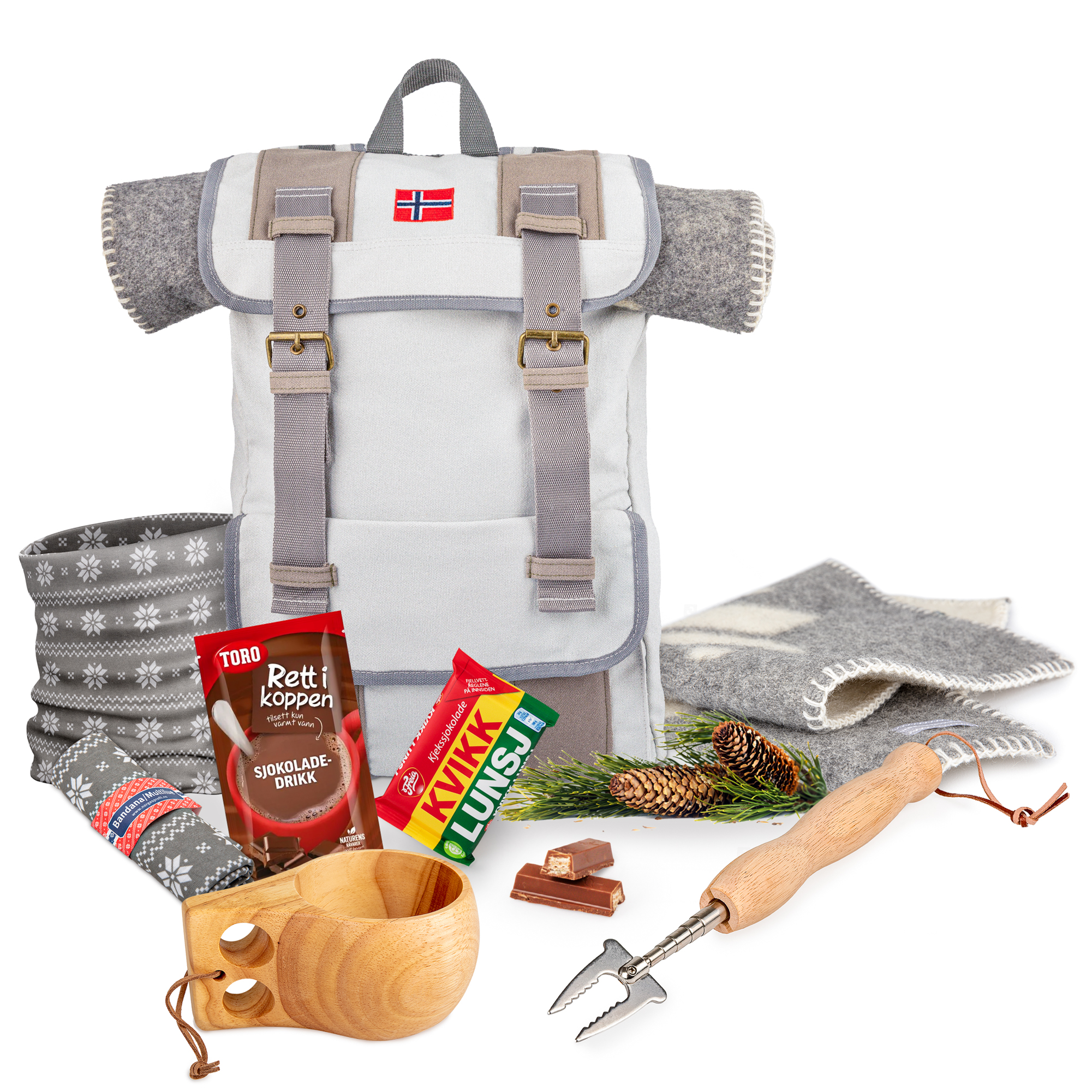 Produktbilde for Olasekken med julegodt liten