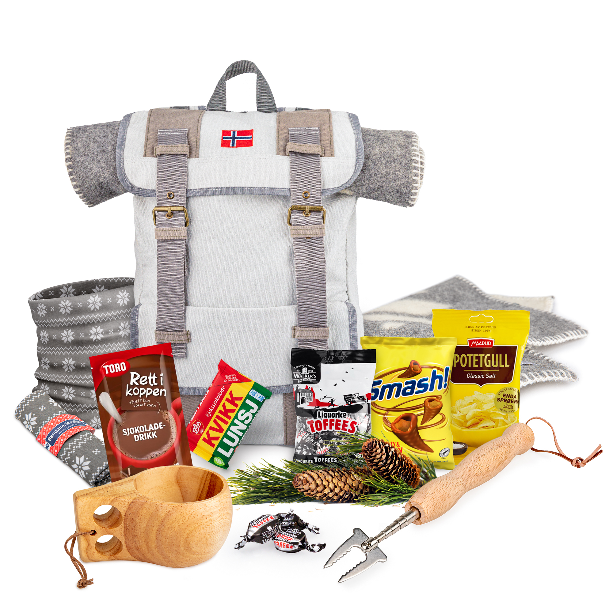 Produktbilde for Olasekken med julegodt medium