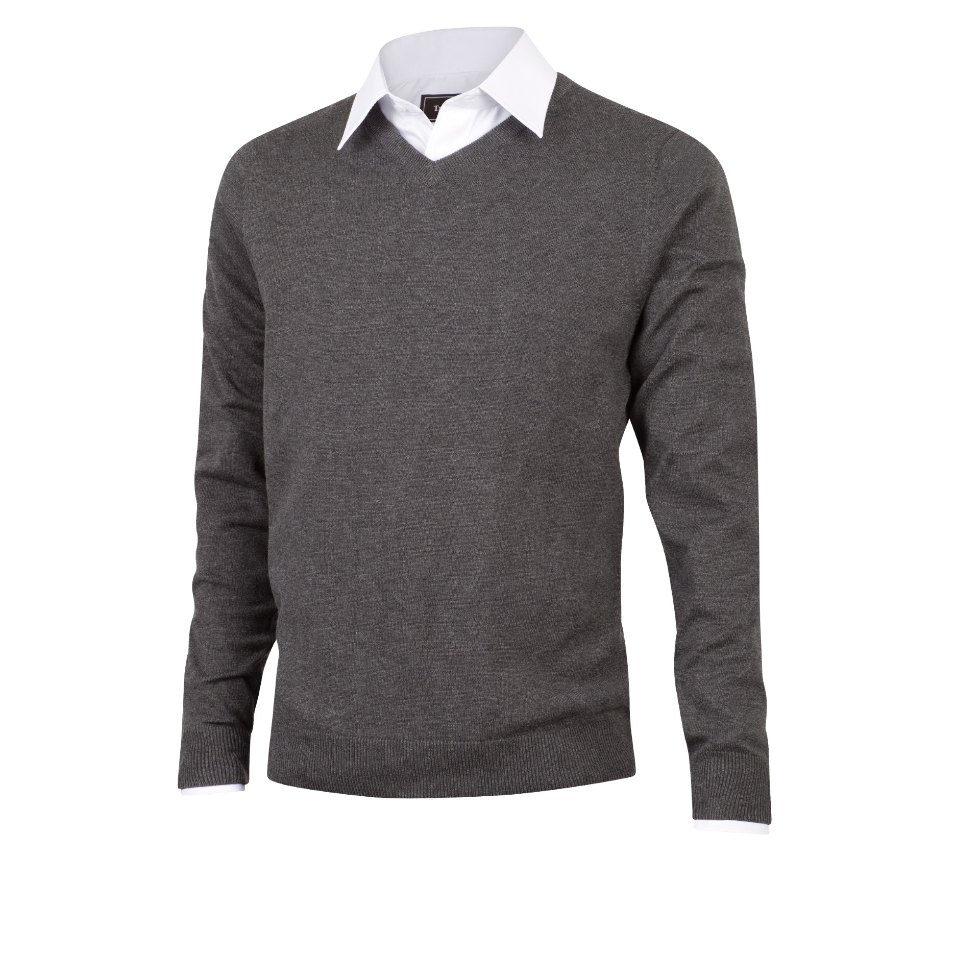 Produktbilde for Tracker Pima Cotton V-Neck Strikkegenser