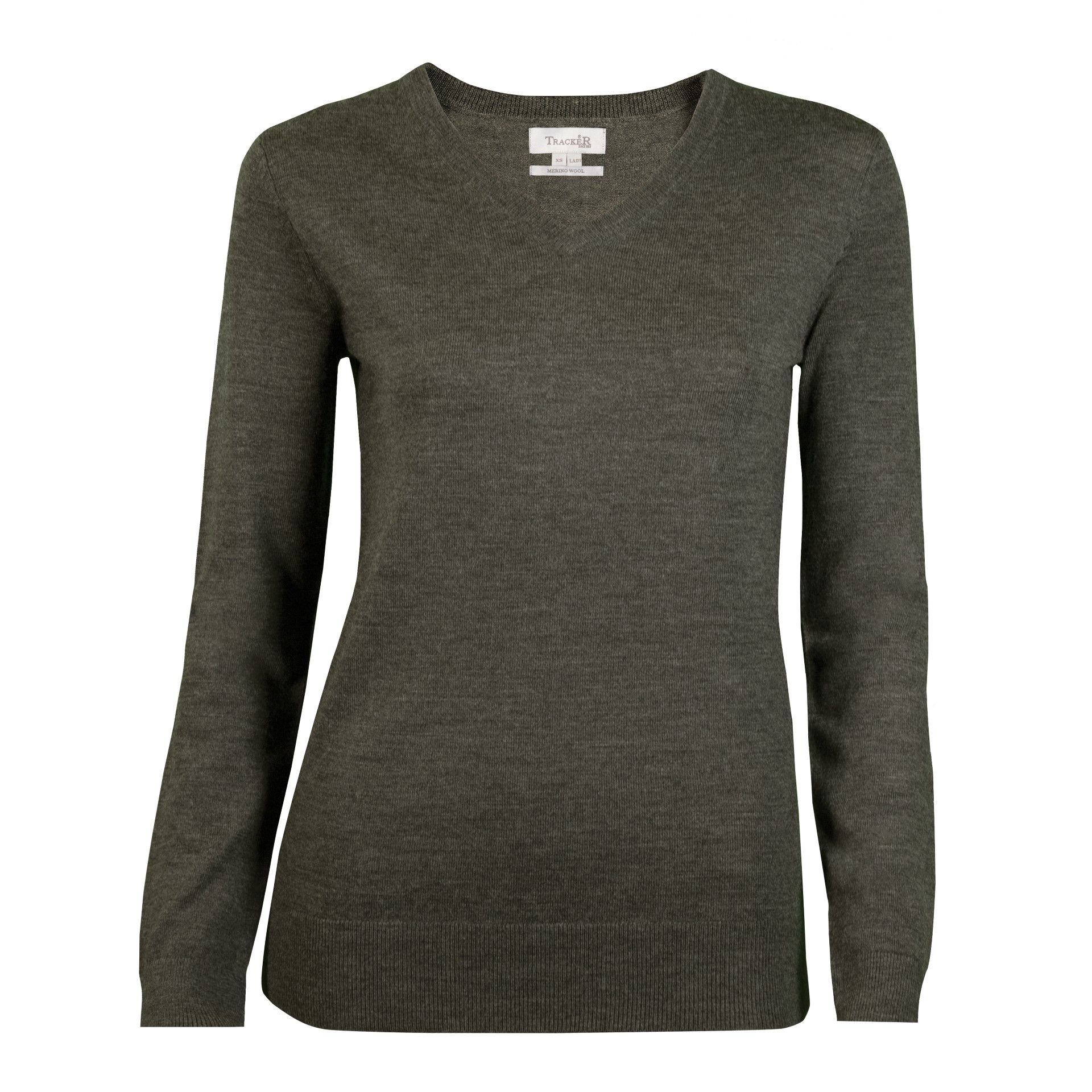 Produktbilde for Tracker Merino Wool V-Neck Strikkegenser Dame