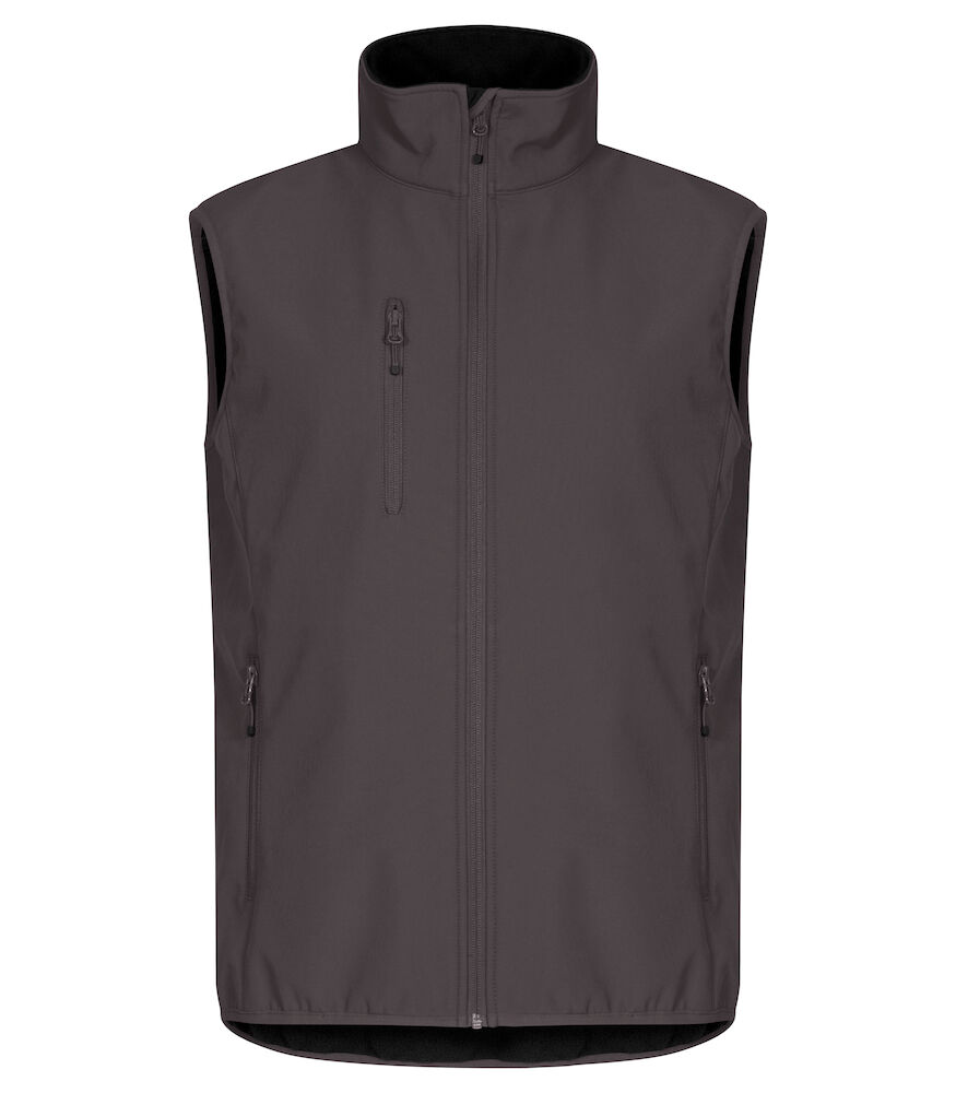 Hovedminiatyrbilde av Dark Grey Clique Classic Softshellvest