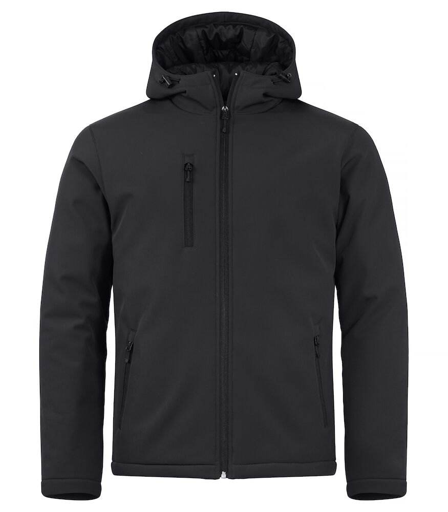 Produktbilde for Clique Vattert Hoody Softshelljakke