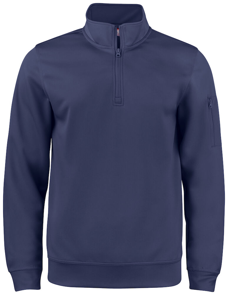 Hovedminiatyrbilde av Dark Navy Clique Basic Active Half-Zip Genser