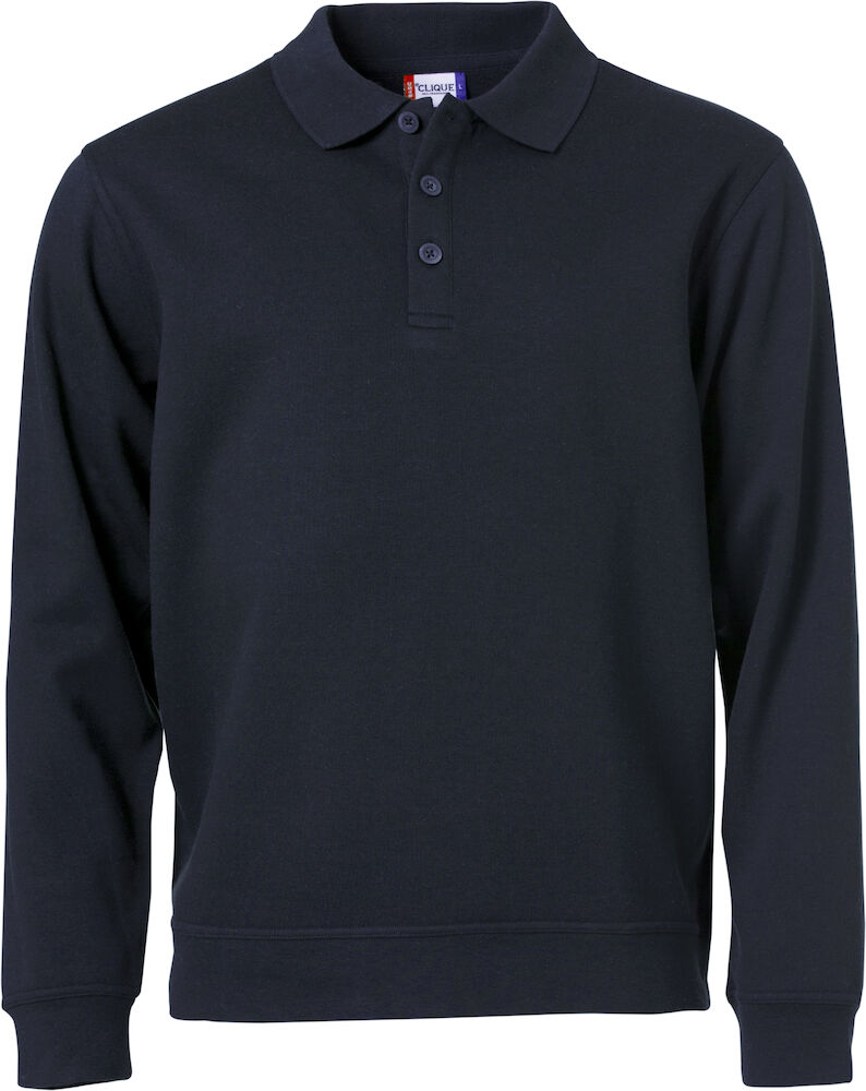 Hovedminiatyrbilde av Dark Navy Clique Basic Pologenser