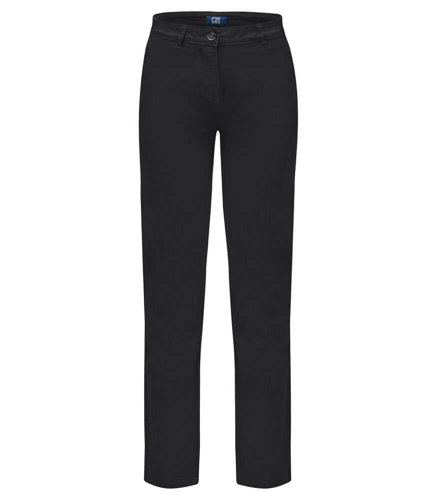 Hovedminiatyrbilde av Black Cutter & Buck Edgemont Chinos Dame