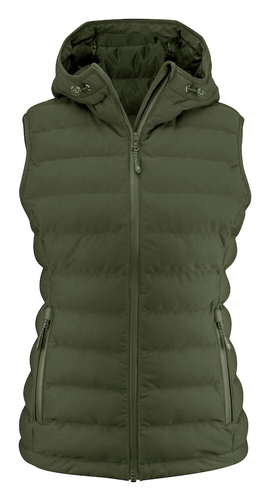 Hovedminiatyrbilde av Moss Green J. Harvest Woodlake Heights Vattert Vest Dame