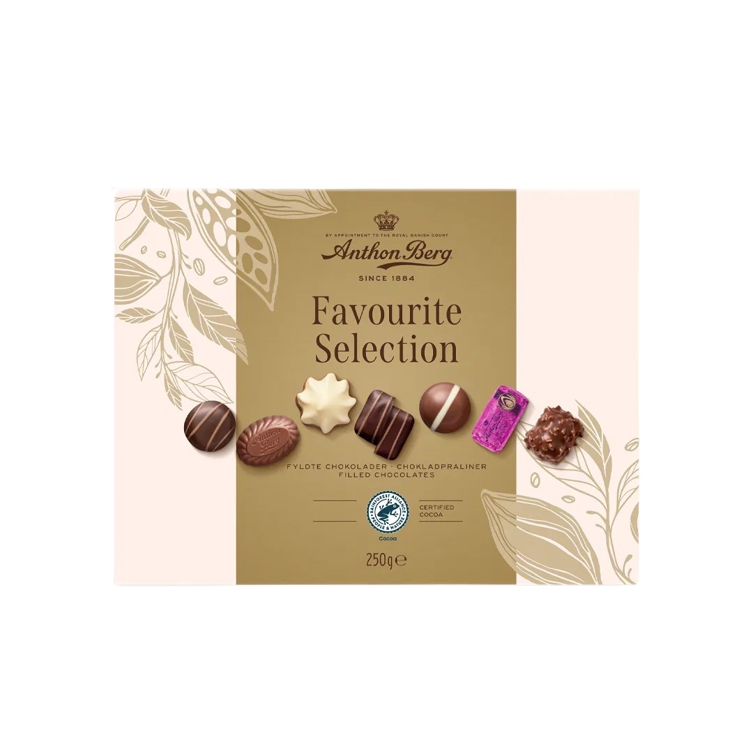 Produktbilde for Anthon Berg Favoritter i Gaveeske