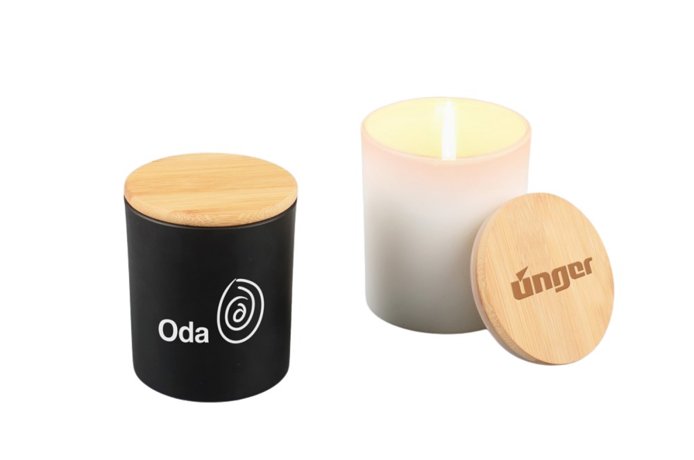 Produktbilde for Deluxe Duftlys med Bambuslokk