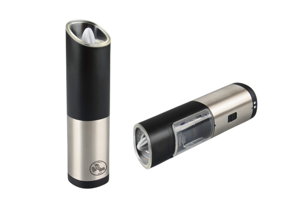 Produktbilde for Hassel Rustfritt Stål Elektrisk Salt eller Pepperkvern