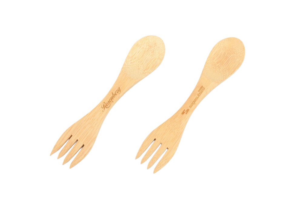 Produktbilde for Evreux Bambus 2-i-1 Gaffel og Skje