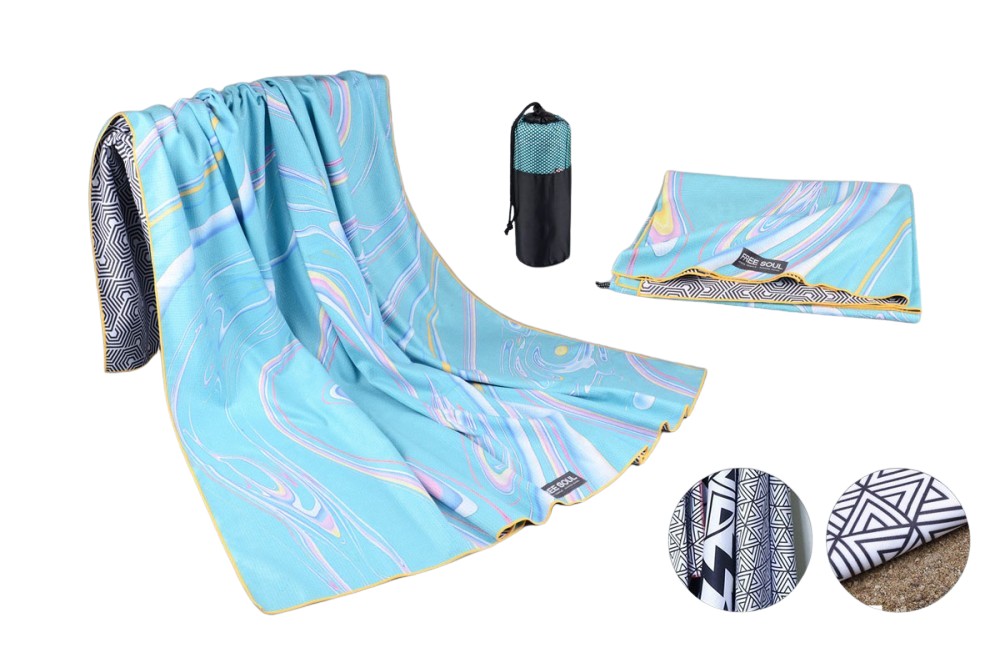 Produktbilde for Eira Mikrofiber Sandfritt Strandhåndkle