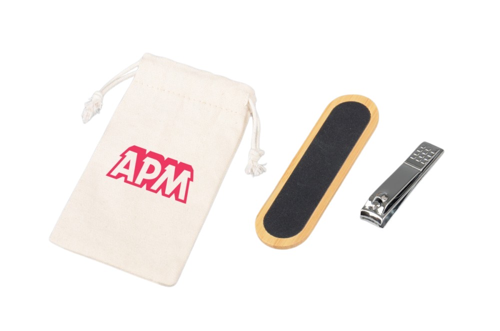 Produktbilde for Collin Bomull 2-i-1 Manikyrsett 