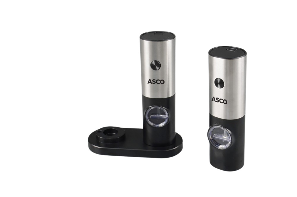 Produktbilde for Clermont Metall Elektrisk Salt og Pepperkvern