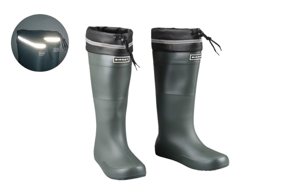 Produktbilde for Aeris PVC Knehøye Gummistøvler med Reflekterende Detaljer