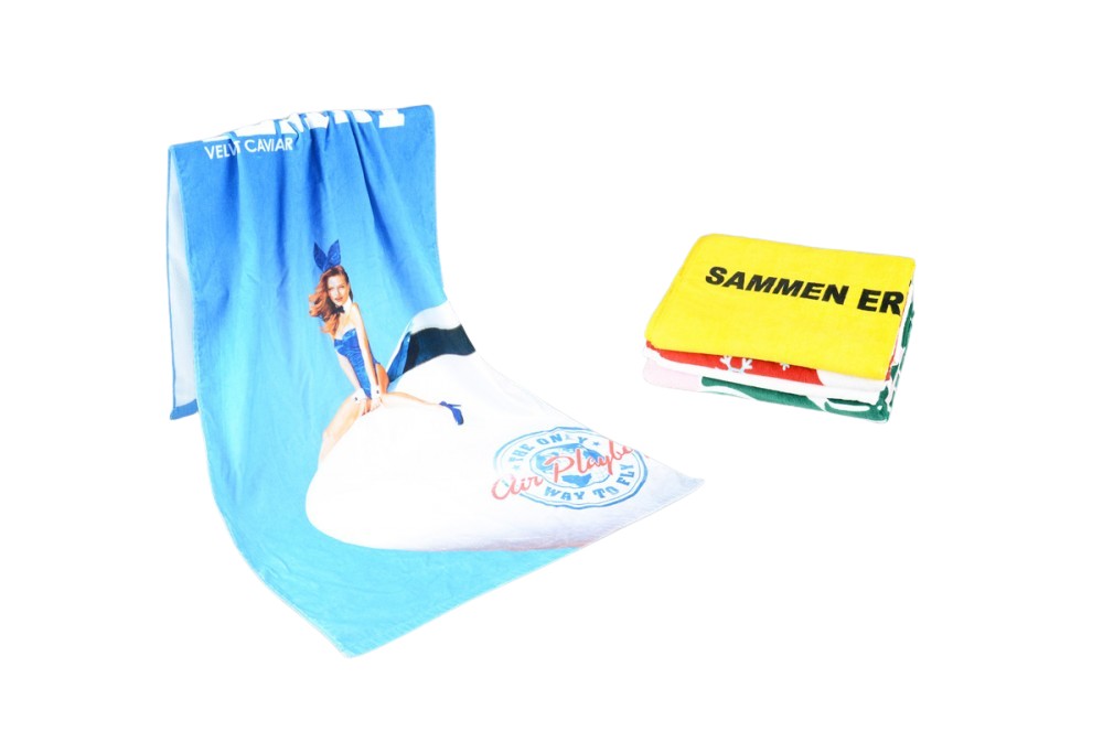 Produktbilde for Karo Resirkulert Bomull og RPET Strandhåndkle