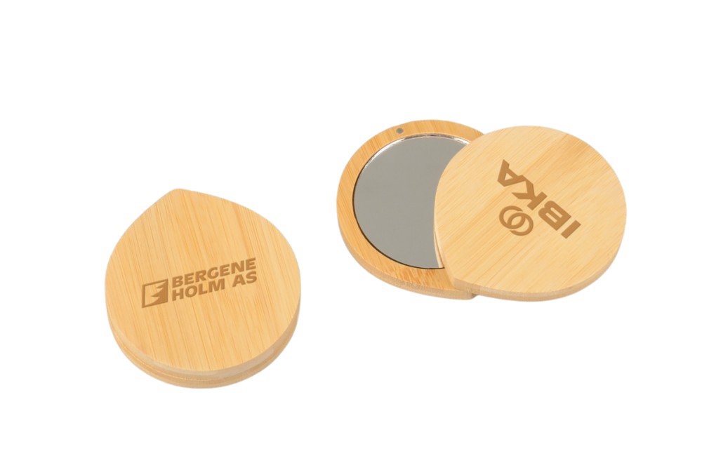 Produktbilde for Alvhild Bambus Lommespeil