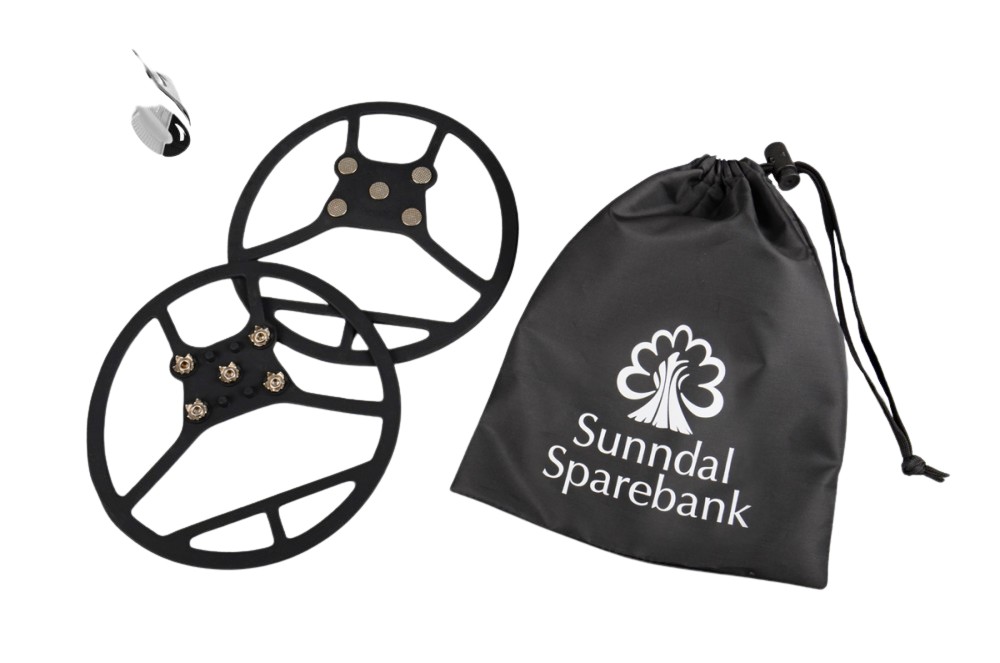 Produktbilde for Irani Runde Brodder til Sko med Nylonpose 