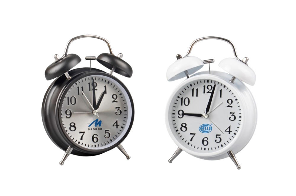 Produktbilde for Oudenaarde Jern og Glass Klokke med Alarm