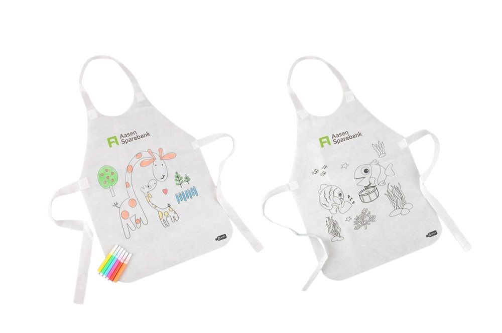 Produktbilde for rPET "Tegn på meg" Forkle for Barn