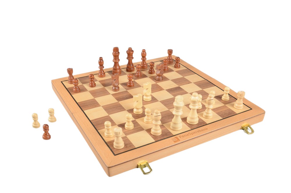 Produktbilde for Blanca Tre Sammenleggbar Sjakk