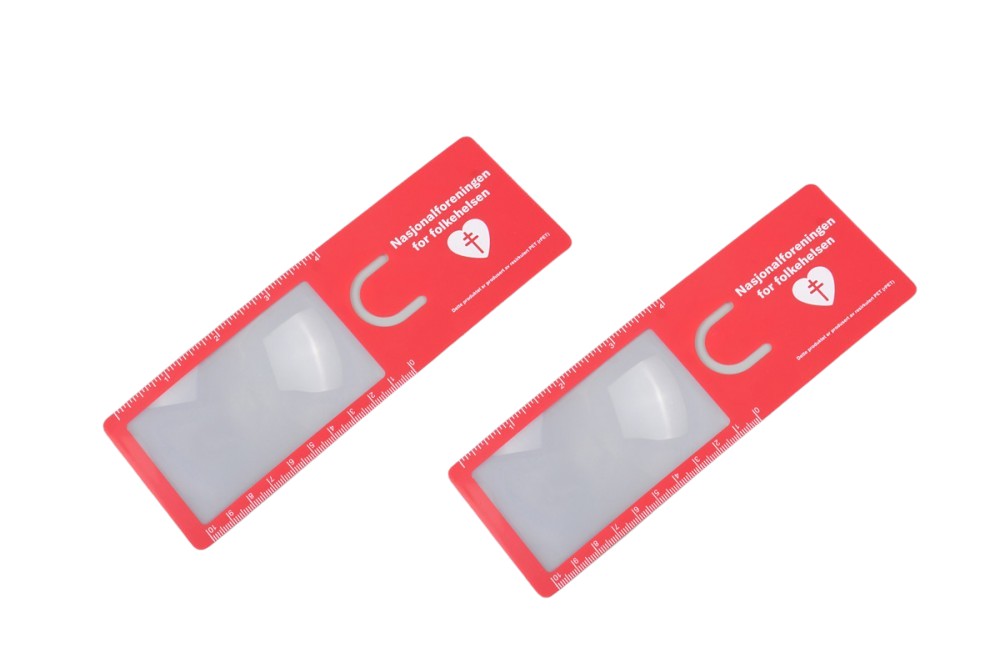 Produktbilde for Elric 3-i-1 RPET Bokmerke og Linjal