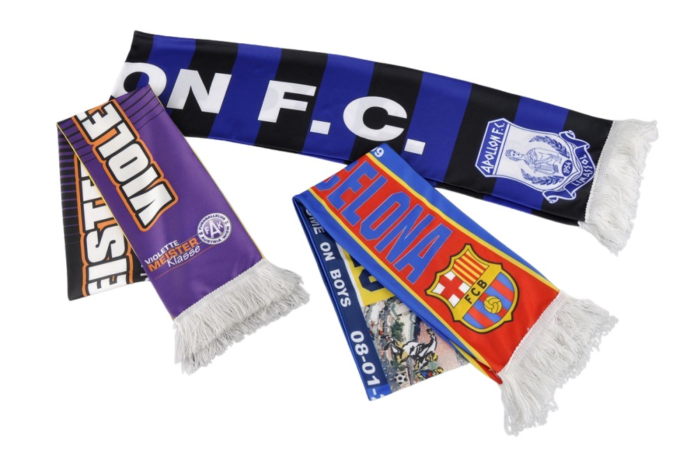 Produktbilde for Polyester Supporterskjerf