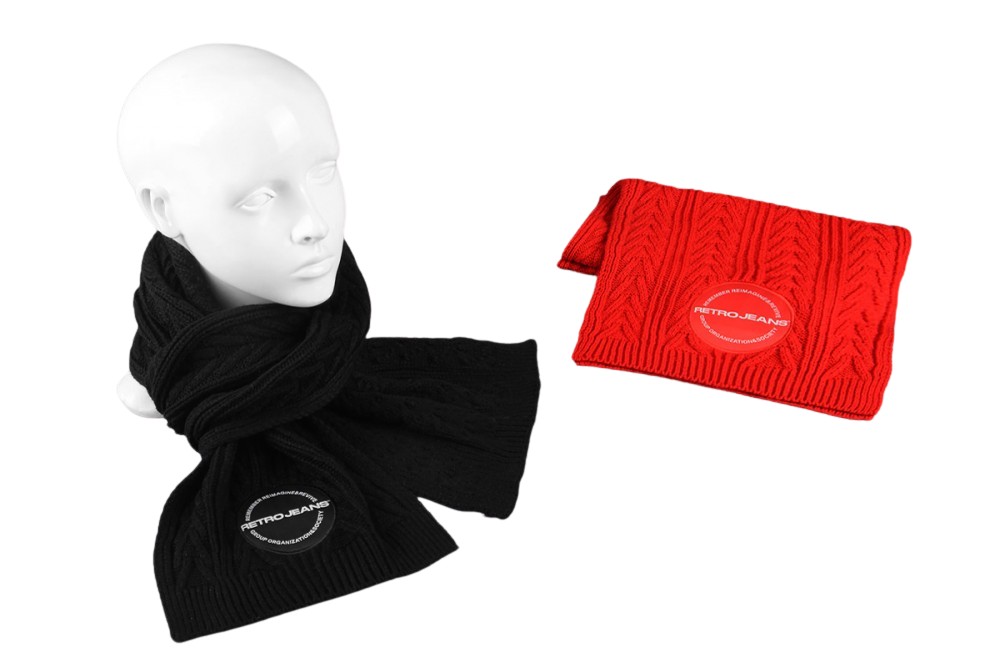 Produktbilde for Nice Akryl Ribbestrikket  Skjerf