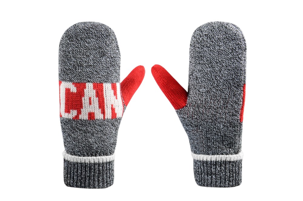 Produktbilde for Ravo Merinoull Jacquardstrikkede Votter