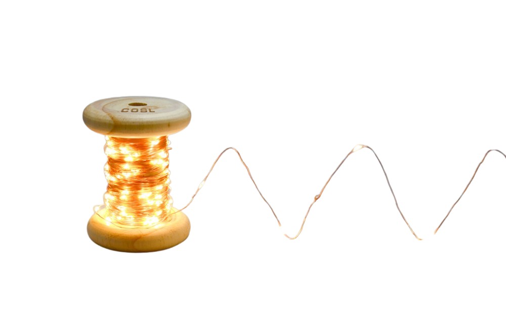 Produktbilde for Heemstede 10 m LED Lyslenke med Trespole