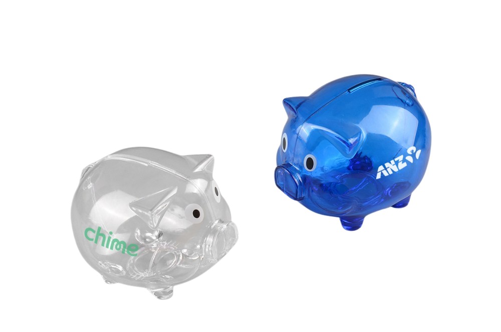 Produktbilde for Bertil Plast Gjennomsiktig Sparegris