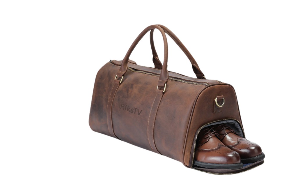 Produktbilde for Aral Retro Skinn 30L Weekendbag