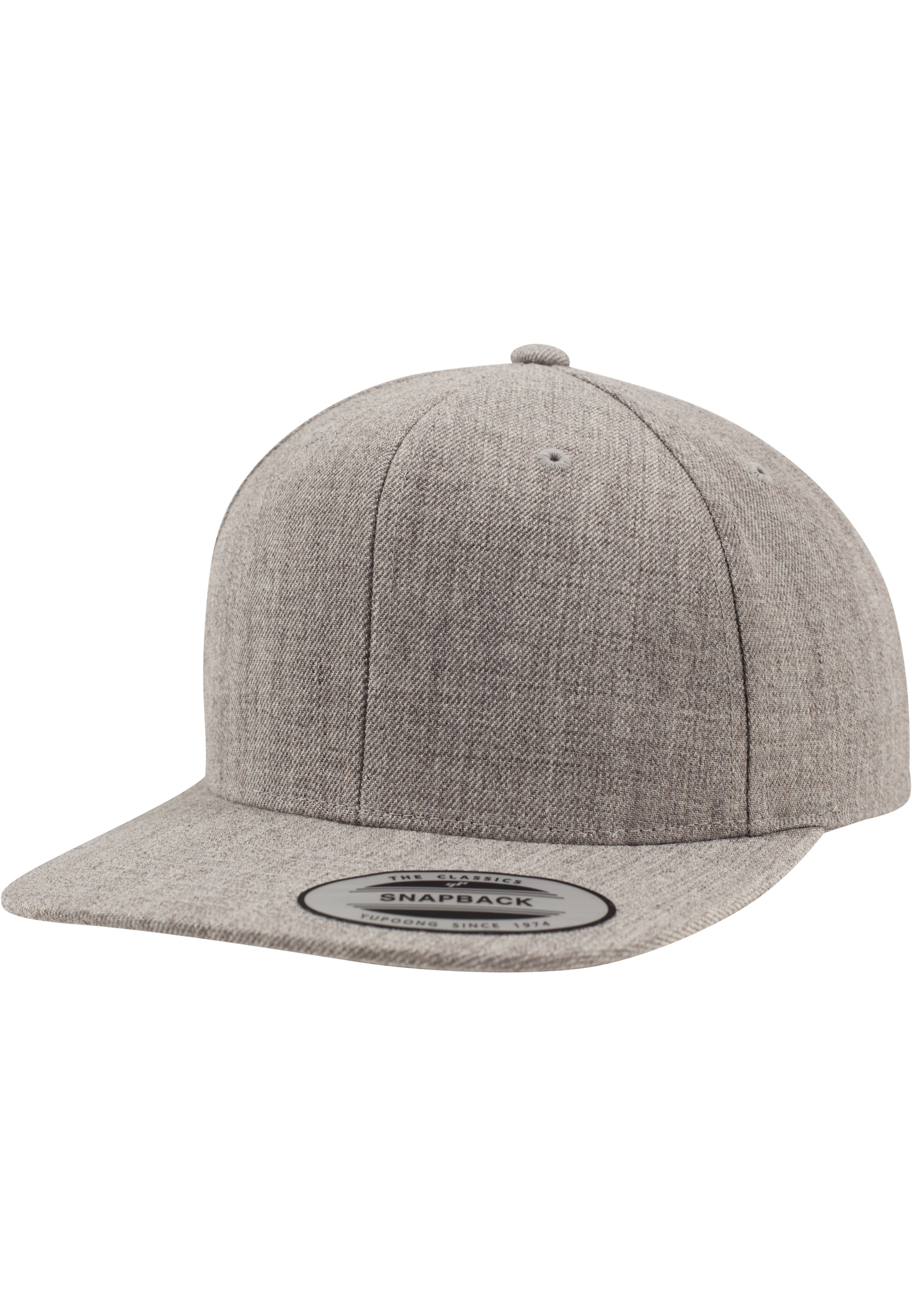 Hovedminiatyrbilde av Lys Gråmelert/Lys Gråmelert Flexfit Classic Snapback Caps