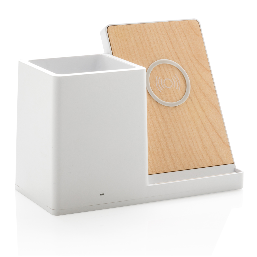 Produktbilde for XD Xclusive Ontario RCS Resirkulert Plast Penneholder og 10W Trådløs Lader