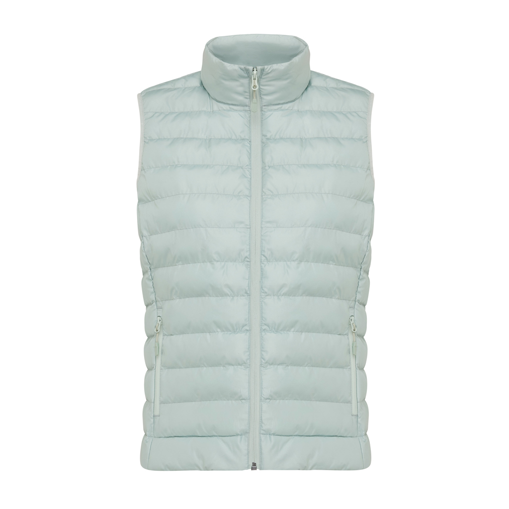 Hovedminiatyrbilde av Iceberg green iqoniq Meru Resirkulert Polyester Vattert Vest Dame