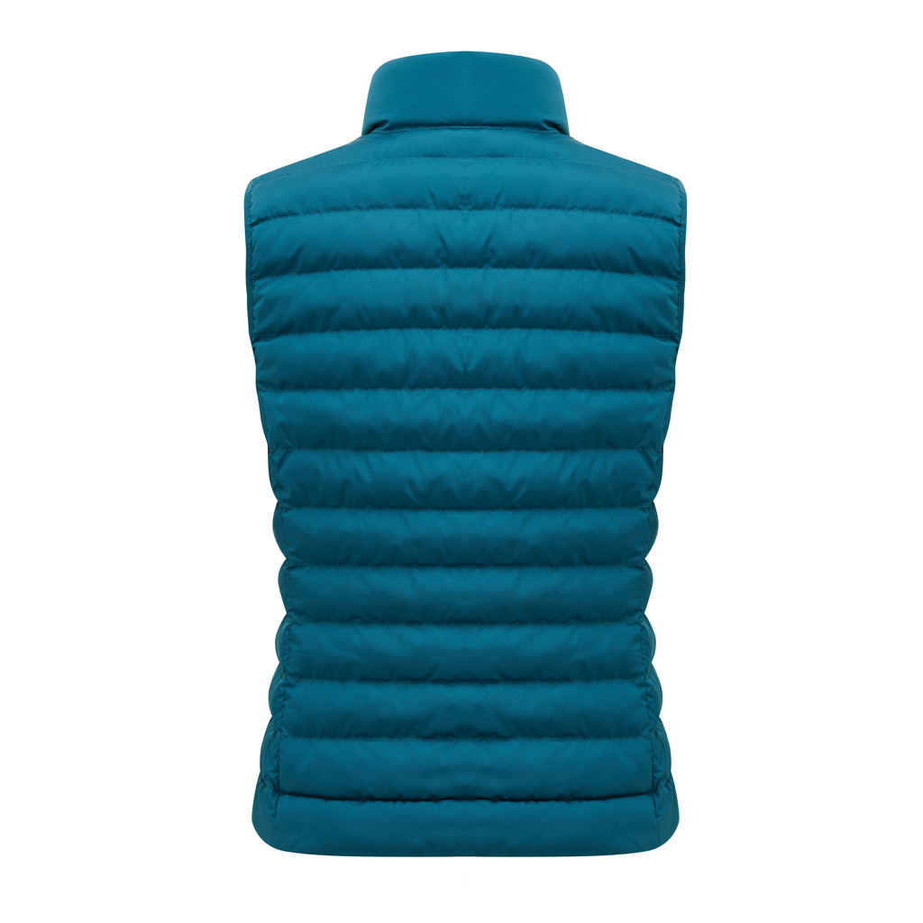 Hovedminiatyrbilde av Dark teal iqoniq Meru Resirkulert Polyester Vattert Vest Dame
