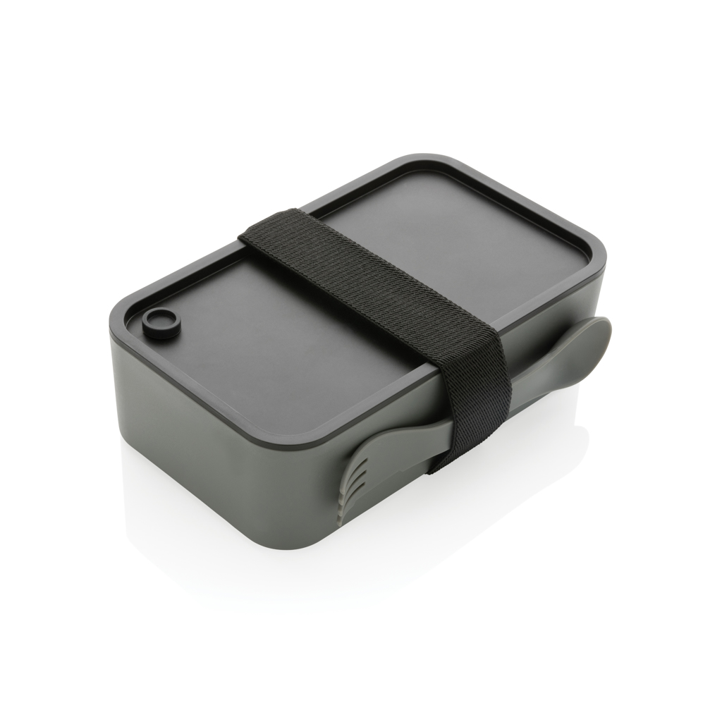 Produktbilde for XD Collection GRS Resirkulert PP Matboks med Spork