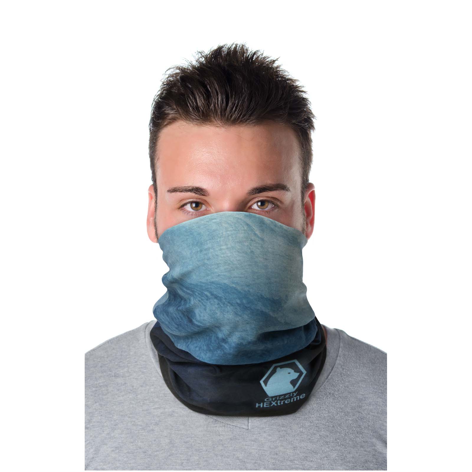 Produktbilde for Lara Fleece Bandana Multilue med Søm