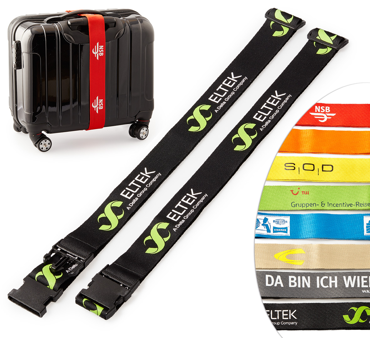 Produktbilde for Bagasjebånd / Koffertstropp