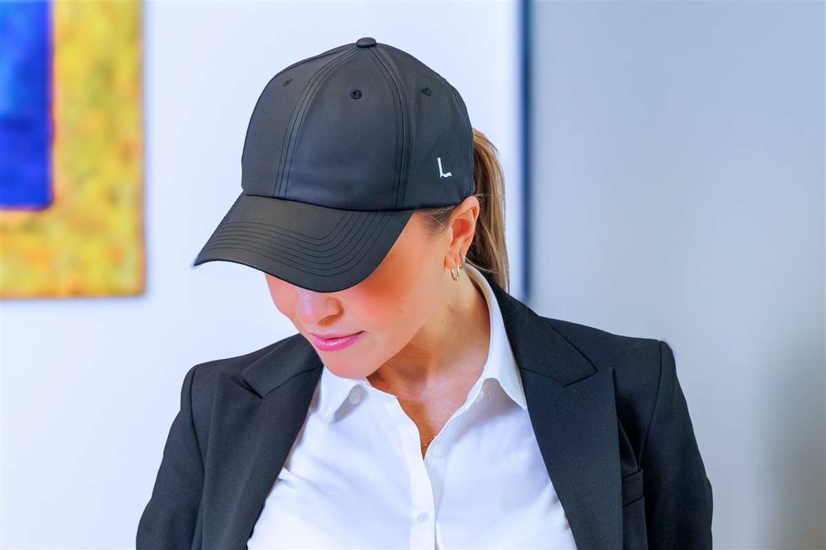 Profilert caps med Lippestad-logo