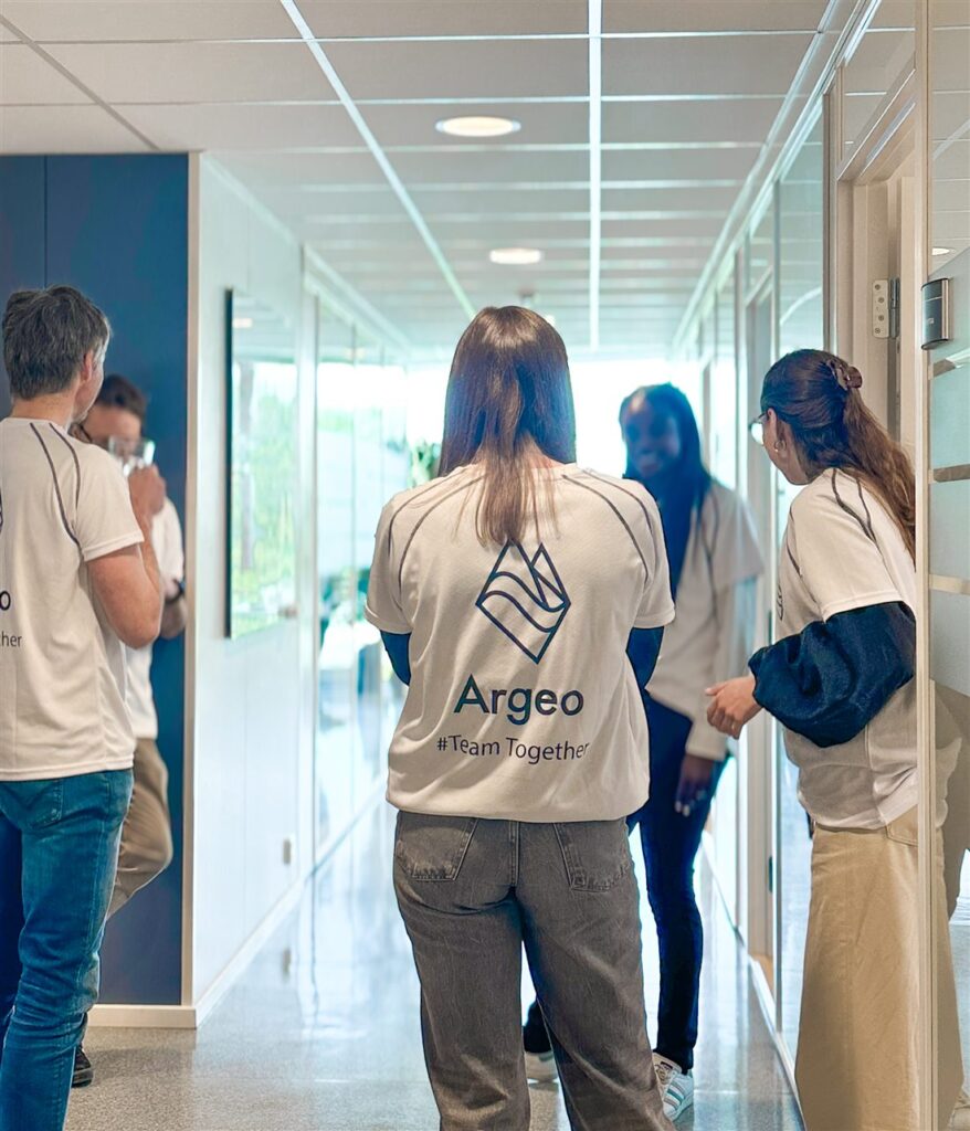 Profilprodukt med Argeo-logo – levert av Norgesprofil