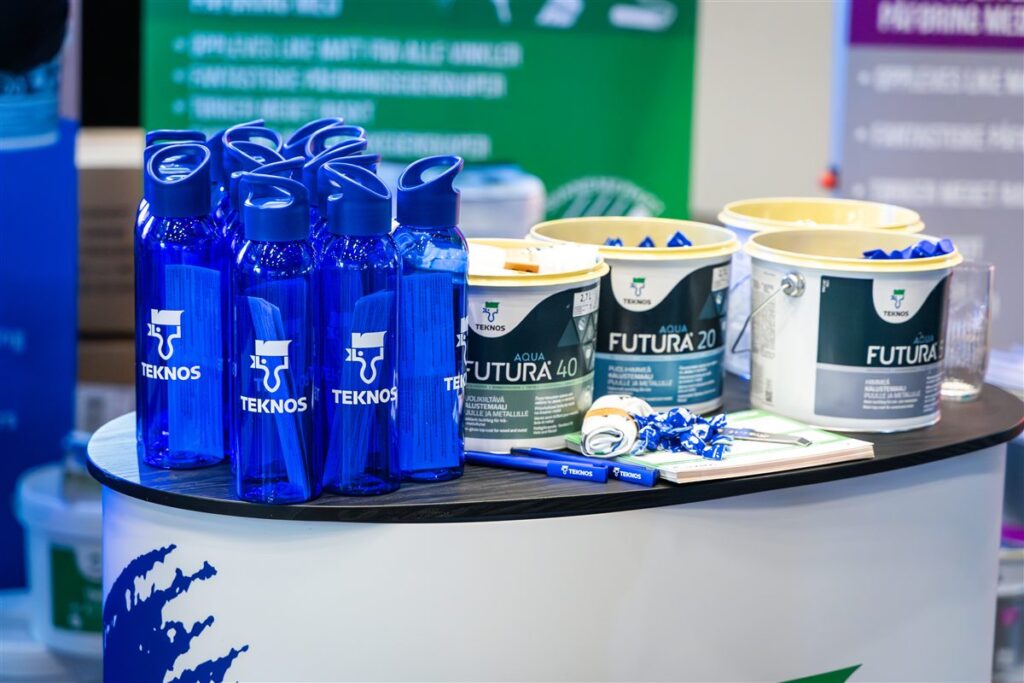 Produkter på Mal Proff-messe – levert av Norgesprofil