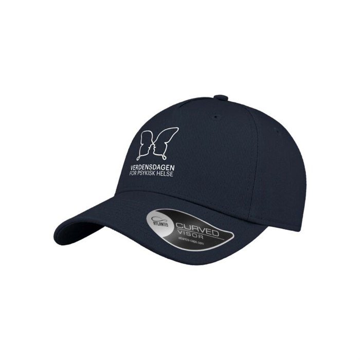 Caps med Verdensdagen for psykisk helse-logo