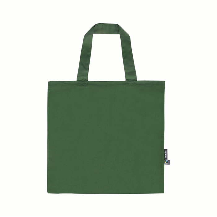 Neutral Twill Shopper Bag handlenett i økologisk bomull