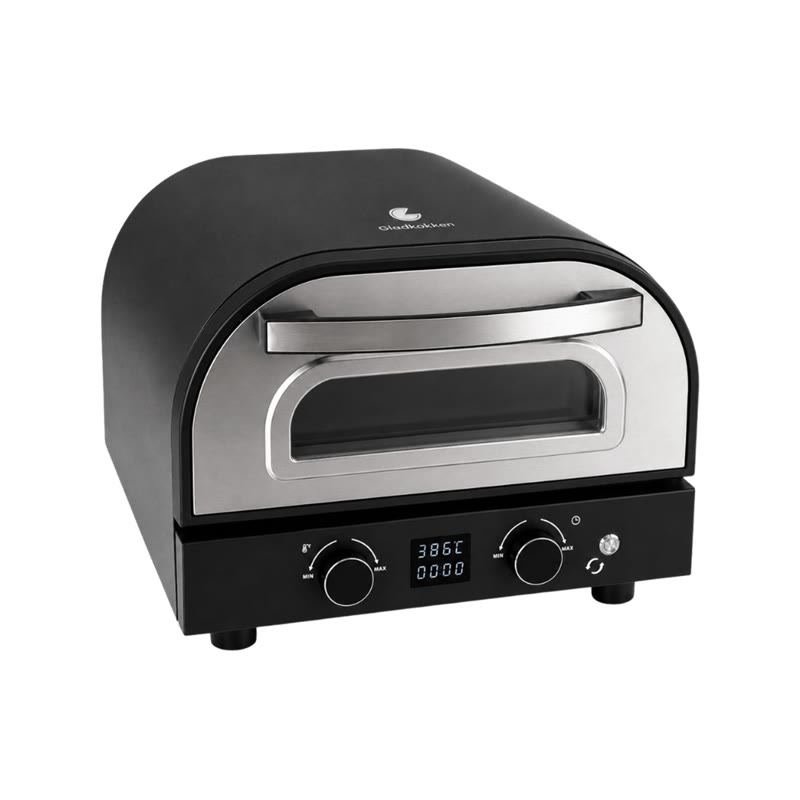 Gladkokken 2000 W elektrisk pizzaovn